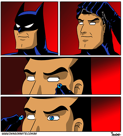 Komik Strip Superhero Lucu 2