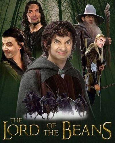 Mr Bean Korban Master Photoshop 9