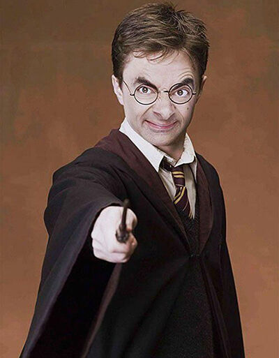 Mr Bean Korban Master Photoshop 4