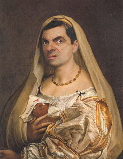 Mr Bean Korban Master Photoshop 8