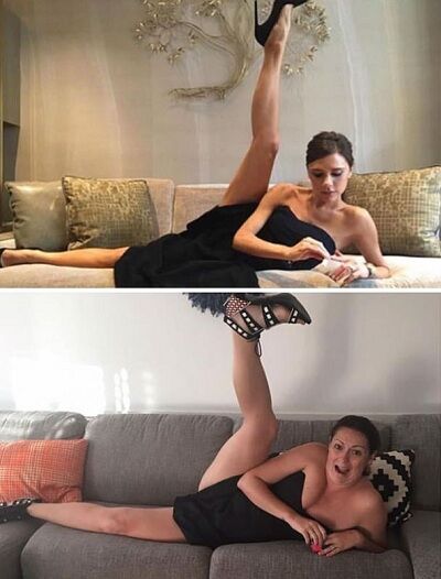 Foto Kocak Gagal Meniru Artis Instagram 3