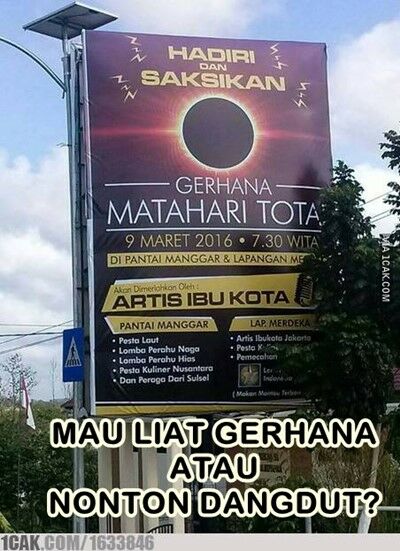 Meme Gerhana Matahari 5