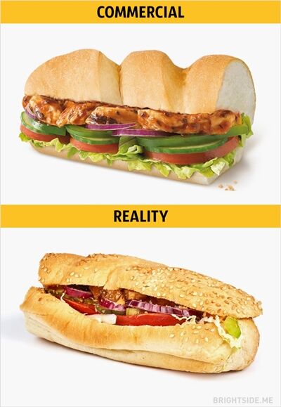 Iklan Vs Realitan Makanan Cepat Saji 12