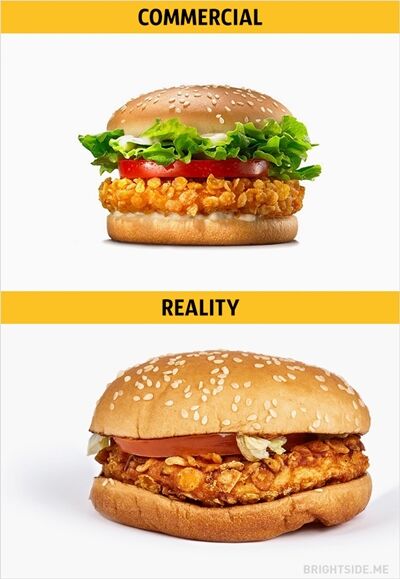 Iklan Vs Realitan Makanan Cepat Saji 15