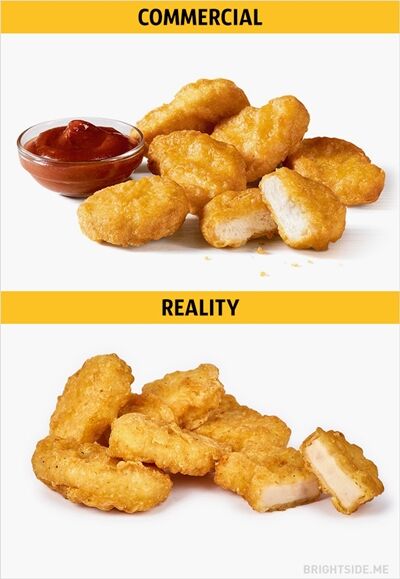 Iklan Vs Realitan Makanan Cepat Saji 4