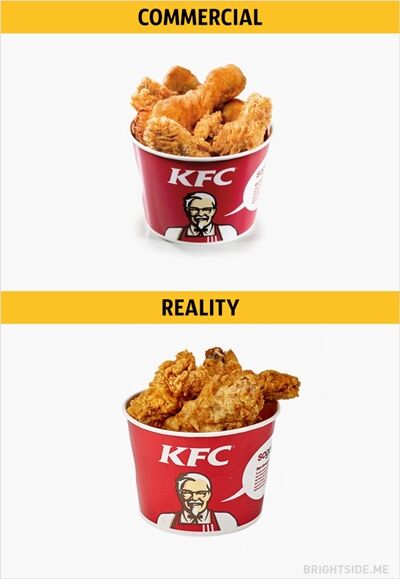Iklan Vs Realitan Makanan Cepat Saji 8
