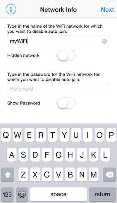 Memindahkan Koneksi Wifi Iphone 1