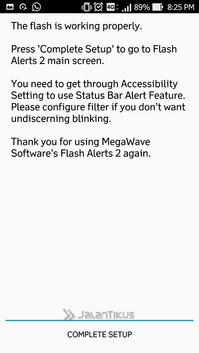 Membuat Led Flash Sebagai Notifikasi Di Android 4