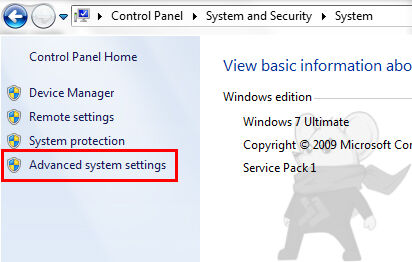 Advanced System Setting