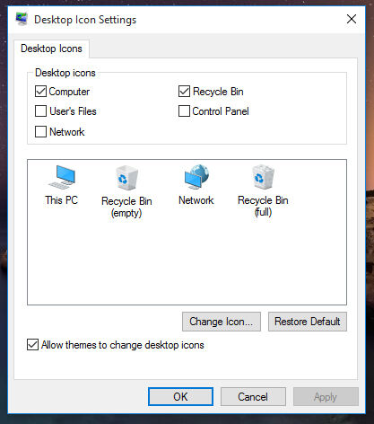 Cara Menambahkan Recycle Bin This Pc Desktop Windows 10 2