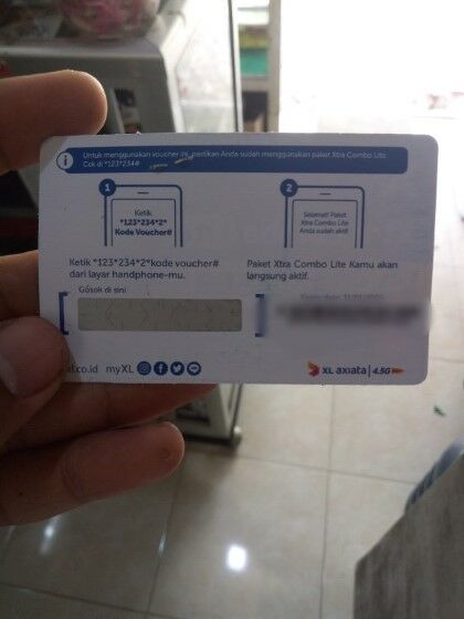 Cara Masukin Kode Voucher Xl 173ed