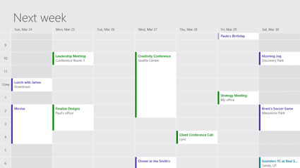 Windows Update Calendar