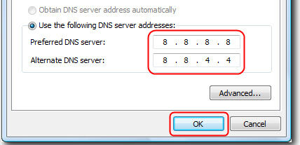 Cara Akses Situs Yang Terblokir Dengan Google DNS1