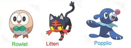 Starter Generasi Pokemon 7