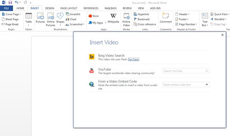 Cara Menambahkan Video Youtube Di Ms Office 2013 1
