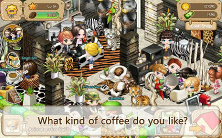 Line I Love Coffee 1