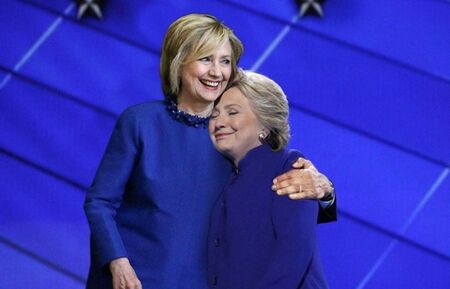 Obama Hiillary Clinton Korban Master Photoshop 4