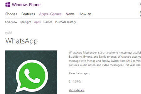 Update Terbaru Whatsapp For Windows Phone