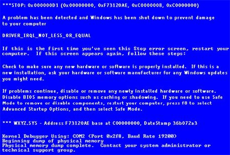 Tips Mencegah Blue Screen Pada Windows