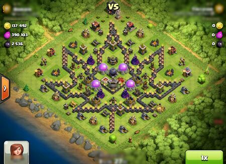 Kumpulan Formasi Base Clash of Clans Unik dan Keren ...