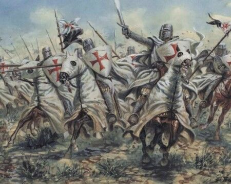Knights Templar Battle 3326c