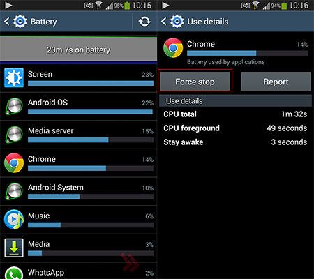 4 Cara Menghentikan Aplikasi Android Yang Boros Baterai 1