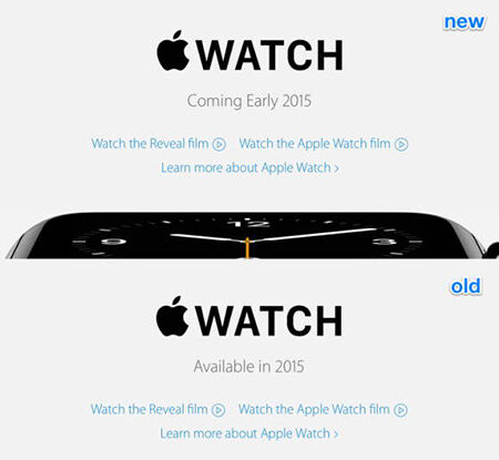 Apple Watch Akan Hadir Di Awal 2015