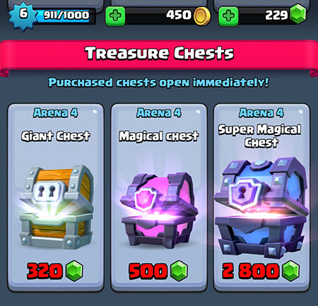 Treasure Chests