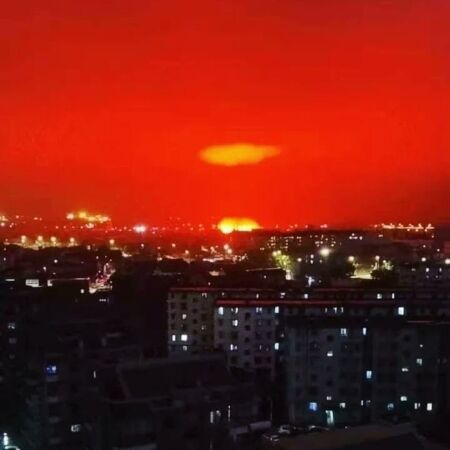 Fenomena Langit Merah China 9eda4
