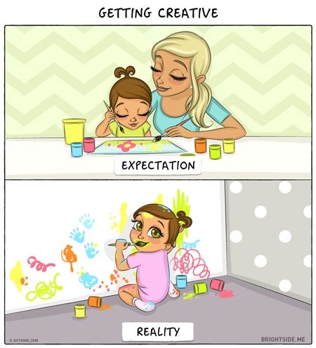 Impian Dan Kenyataan Saat Punya Anak 7
