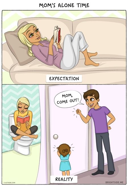 Impian Dan Kenyataan Saat Punya Anak 8