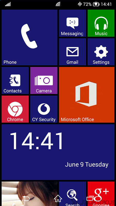 Cara Ubah Tampilan Android Jadi Windows Phone Jalantikus