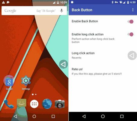 Back Button Apk