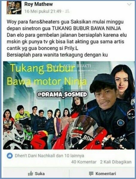 Status Facebook Dari Remaja Alay 9