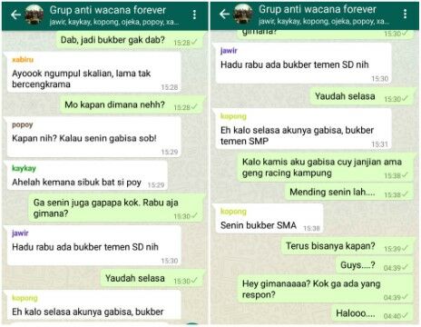 Mau Tahu Kumpulan Nama Grup Whatsapp Lucu Dan Keren Dari A Z Konfrontasi