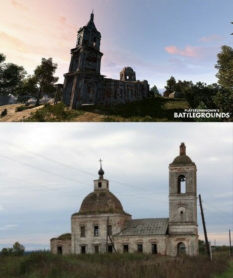 Lokasi PUBG Yang Terinspirasi Dari Dunia Nyata Church 9a2dc
