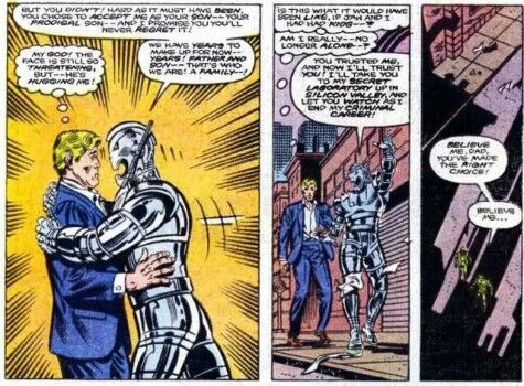 Hank Pym And Ultron 32243