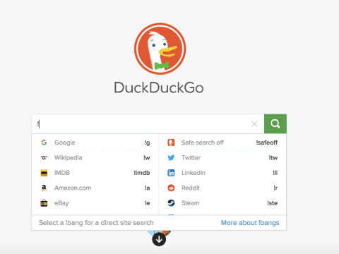 Duckduckgo Memiliki Fitur Tersembunyi 599fa
