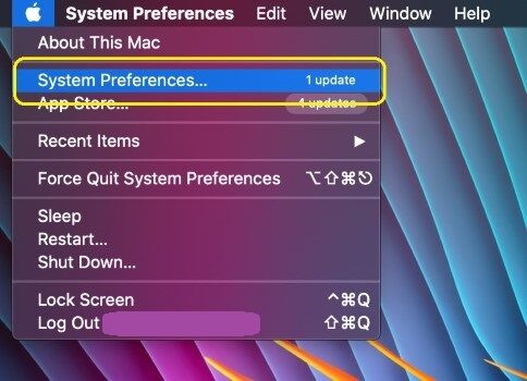 Cara Menonaktifkan Firewall Di MacOS Catalina Pilih System Preferences Fe0db