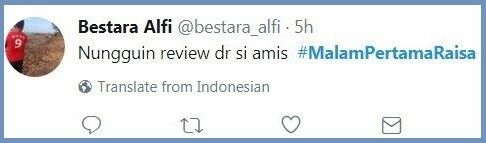 Malam Pertama Raisa 7