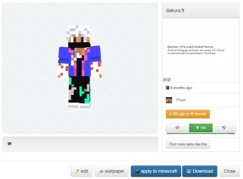 Skin Minecraft Ruok Ff 3188b