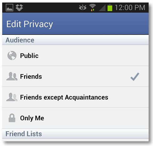 Cara Ubah Privasi Facebook For Android 3