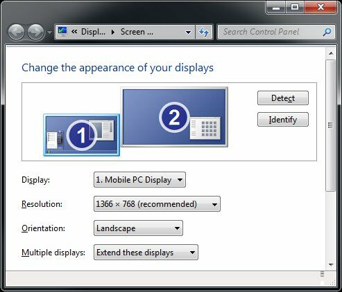 Laptop Screen Resolution 1366x768