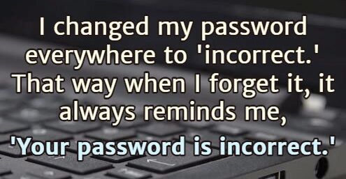 Password Incorrect