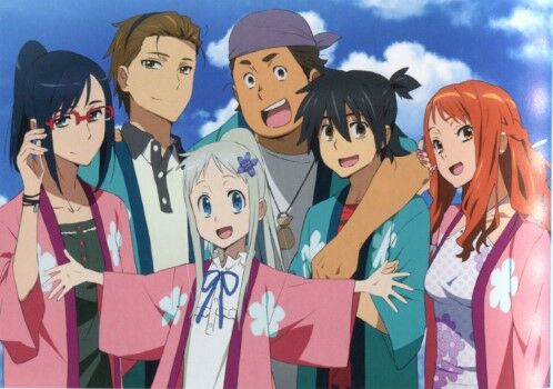 1sea Anohana The Flower We Saw That Day Custom Ca824