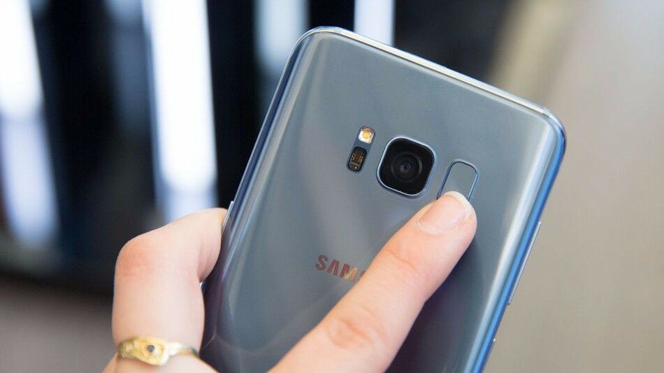 sensor sidik jari Samsung Galaxy S8