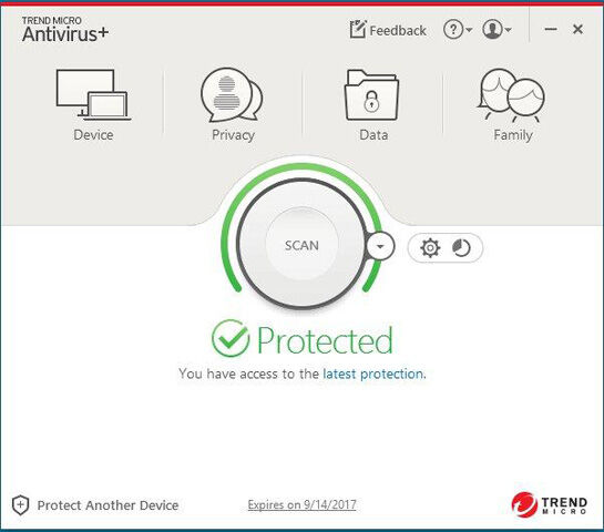 Trend Micro Antivirus+ Security 2017