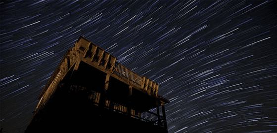 foto timelapse bintang