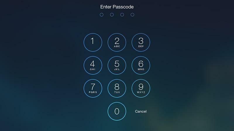 Menggunakan Aplikasi Passcode Hacking