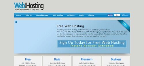 WebFreeHosting